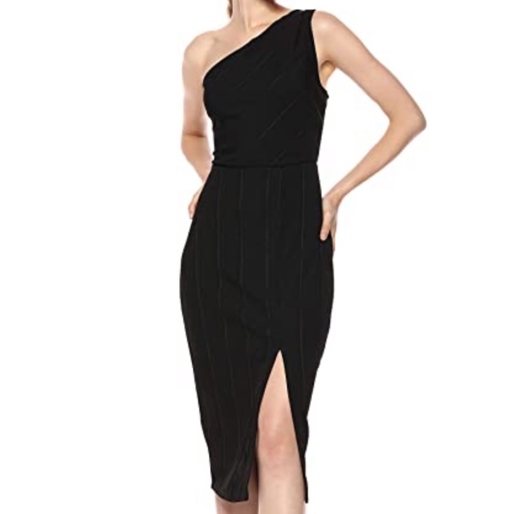 BCBGeneration Ribbed Bandage Midi Dress